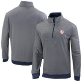 New York Yankees Omni-Wick Even Lie Quarter-Zip Pullover Top - Navy | Columbia