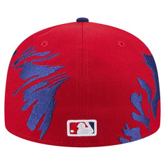 Philadelphia Phillies Retro Pattern 59FIFTY Fitted Hat - Red/Royal | New Era