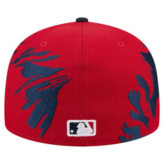 St. Louis Cardinals Retro Pattern 59FIFTY Fitted Hat - Red/Navy | New Era