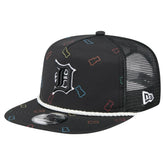 Detroit Tigers Gummy Golfer Trucker Snapback Hat - Black | New Era