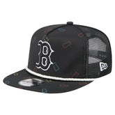 Boston Red Sox Gummy Golfer Trucker Adjustable Hat - Black | New Era