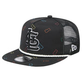St. Louis Cardinals Gummy Golfer Trucker Snapback Hat - Black | New Era