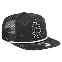 St. Louis Cardinals Gummy Golfer Trucker Snapback Hat - Black | New Era