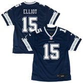 Ezekiel Elliott Dallas Cowboys Youth Game Jersey - Navy | Nike for sale