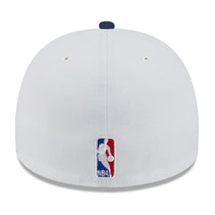 Minnesota Timberwolves 2025 NBA Draft A-Frame 59FIFTY Fitted Hat - White/Navy | New Era for sale