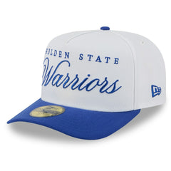 Golden State Warriors 2025 NBA Draft A-Frame 59FIFTY Fitted Hat sale - White/Royal | New Era discount