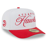Atlanta Hawks 2025 NBA Draft A-Frame 59FIFTY Fitted Hat - White/Red | New Era discount