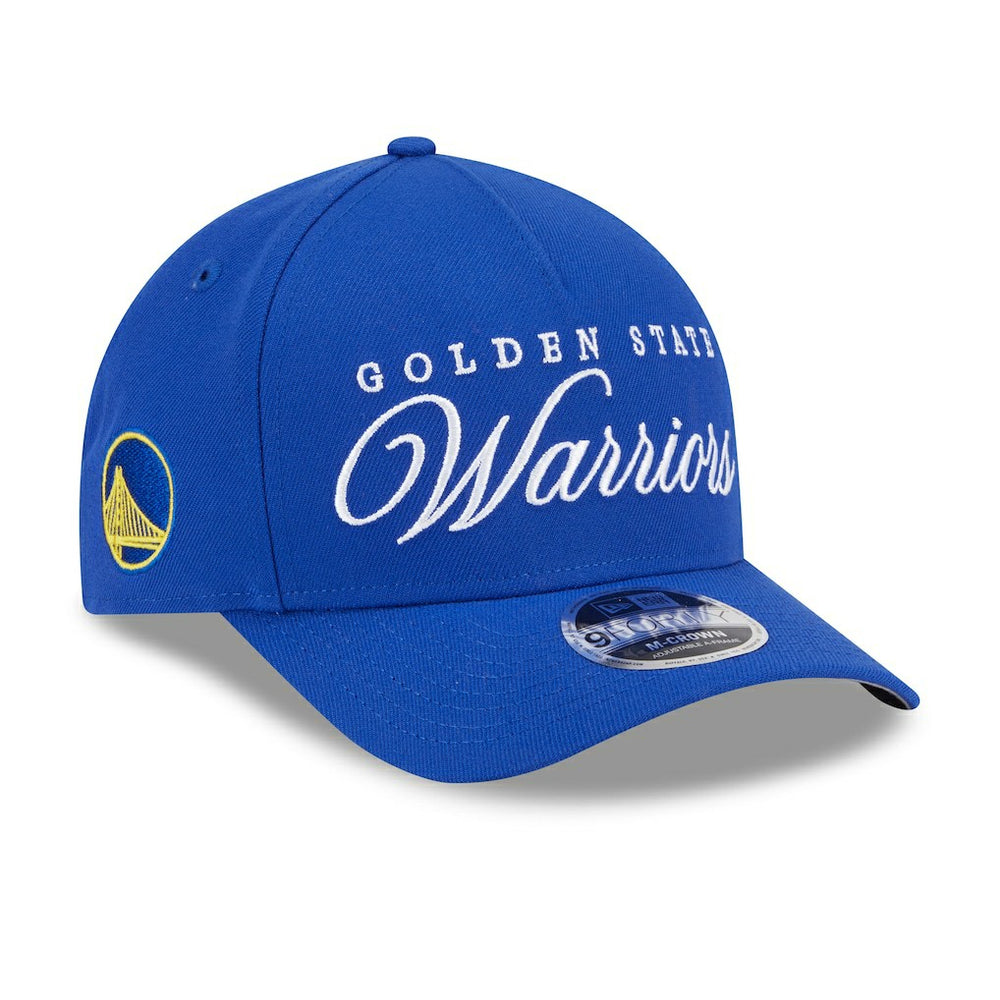 Golden State Warriors 2025 NBA Draft M-Crown A-Frame 9FORTY Adjustable Hat sale - Royal | New Era outlet