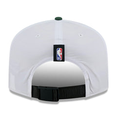 Milwaukee Bucks 2025 NBA Draft On-Stage Nylon 19TWENTY Adjustable Hat - White/Hunter Green | New Era shop