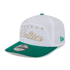 Boston Celtics 2025 NBA Draft On-Stage Nylon 19TWENTY Adjustable Hat - White/Kelly Green | New Era for sale