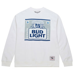 New York Giants x Bud Light The Crest Pullover Sweatshirt - White discount