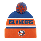 New York Islanders Starter Cuffed Knit Hat with Pom Orange