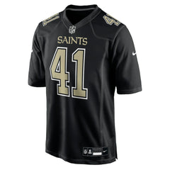 Alvin Kamara New Orleans Saints Fashion Game Jersey - Carbon Black | Nike for sale