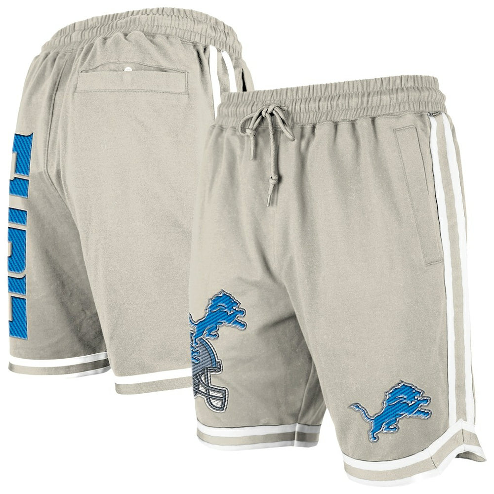 Detroit Lions New Era Stone Multi Patch Shorts - Light Beige outlet