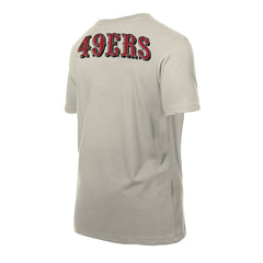 San Francisco 49ers New Era Multi Patch T-Shirt - Light Beige discount