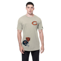 Chicago Bears New Era Multi Patch T-Shirt - Light Beige outlet