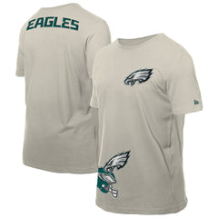 Philadelphia Eagles New Era Multi Patch T-Shirt - Light Beige outlet