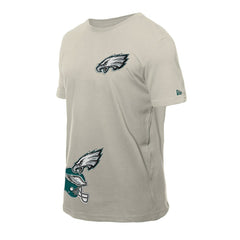 Philadelphia Eagles New Era Multi Patch T-Shirt - Light Beige outlet