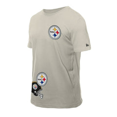 Pittsburgh Steelers New Era Multi Patch T-Shirt - Light Beige sale
