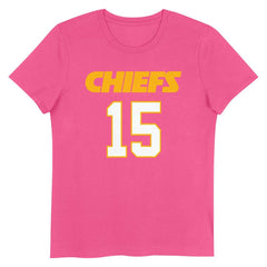 Patrick Mahomes Kansas City Chiefs Girls Youth Player Name & Number T-Shirt - Pink sale
