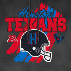 Houston Texans New Era Identity Helmet Enzyme Washed Pullover Hoodie - Black outlet