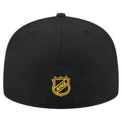 Pittsburgh Penguins New Era State Stitch 59FIFTY Fitted Hat Black