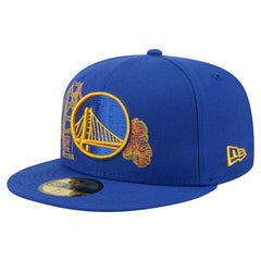 Golden State Warriors State Stitch 59FIFTY Fitted Hat sale - Royal | New Era online