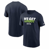 Seattle Seahawks Hometown T-Shirt - College Navy | Nike for sale