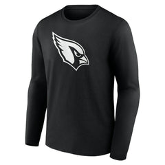 Arizona Cardinals Personalized Name & Number Monochrome Long Sleeve T-Shirt - Black on sale