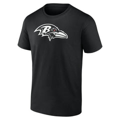 Baltimore Ravens Personalized Name & Number Monochrome T-Shirt - Black cheap