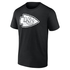 Kansas City Chiefs Personalized Name & Number Monochrome T-Shirt - Black on sale