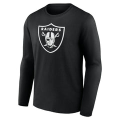 Las Vegas Raiders Personalized Name & Number Monochrome Long Sleeve T-Shirt - Black cheap