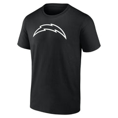 Los Angeles Chargers Personalized Name & Number Monochrome T-Shirt - Black cheap