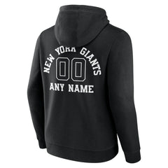 New York Giants Personalized Name & Number Pullover Hoodie - Black sale
