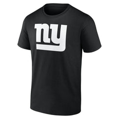 New York Giants Personalized Name & Number Monochrome T-Shirt - Black sale