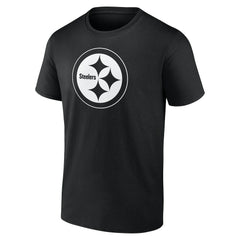 Pittsburgh Steelers Personalized Name & Number Monochrome T-Shirt - Black cheap