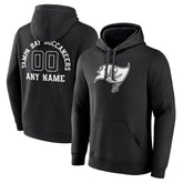 Tampa Bay Buccaneers Personalized Name & Number Pullover Hoodie - Black on sale