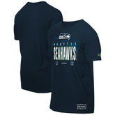 Seattle Seahawks New Era 2025 NFL Training Camp T-Shirt - College Navy sale