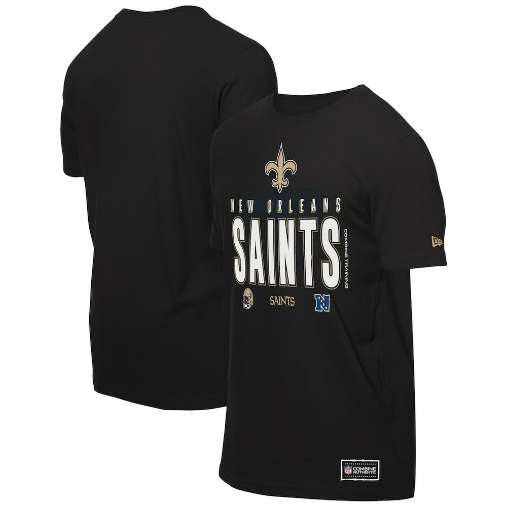 New Orleans Saints New Era 2025 NFL Training Camp T-Shirt - Black for sale