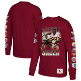 Darrell Green Washington Commanders Player Graphic Long Sleeve T-Shirt - Burgundy online