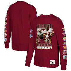 Darrell Green Washington Commanders Player Graphic Long Sleeve T-Shirt - Burgundy online