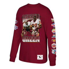 Darrell Green Washington Commanders Player Graphic Long Sleeve T-Shirt - Burgundy online
