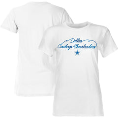 Dallas Cowboys Women's Thunderstruck Foil T-Shirt - White on sale