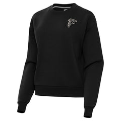 Atlanta Falcons Antigua Women's Victory Pullover Sweatshirt - Black on sale