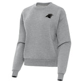 Carolina Panthers Antigua Women's Victory Pullover Sweatshirt - Heather Gray online
