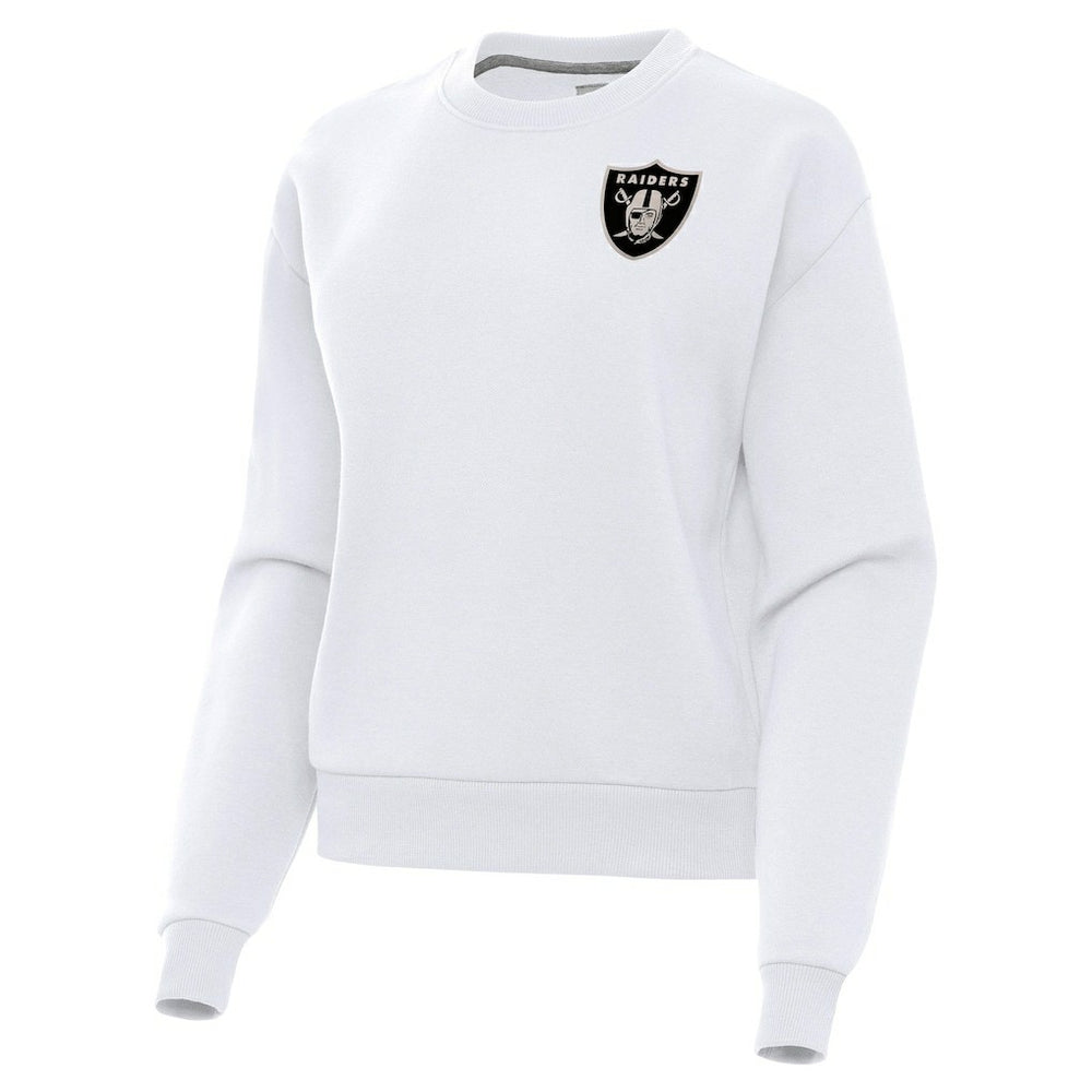Las Vegas Raiders Antigua Women's Victory Pullover Sweatshirt - White cheap