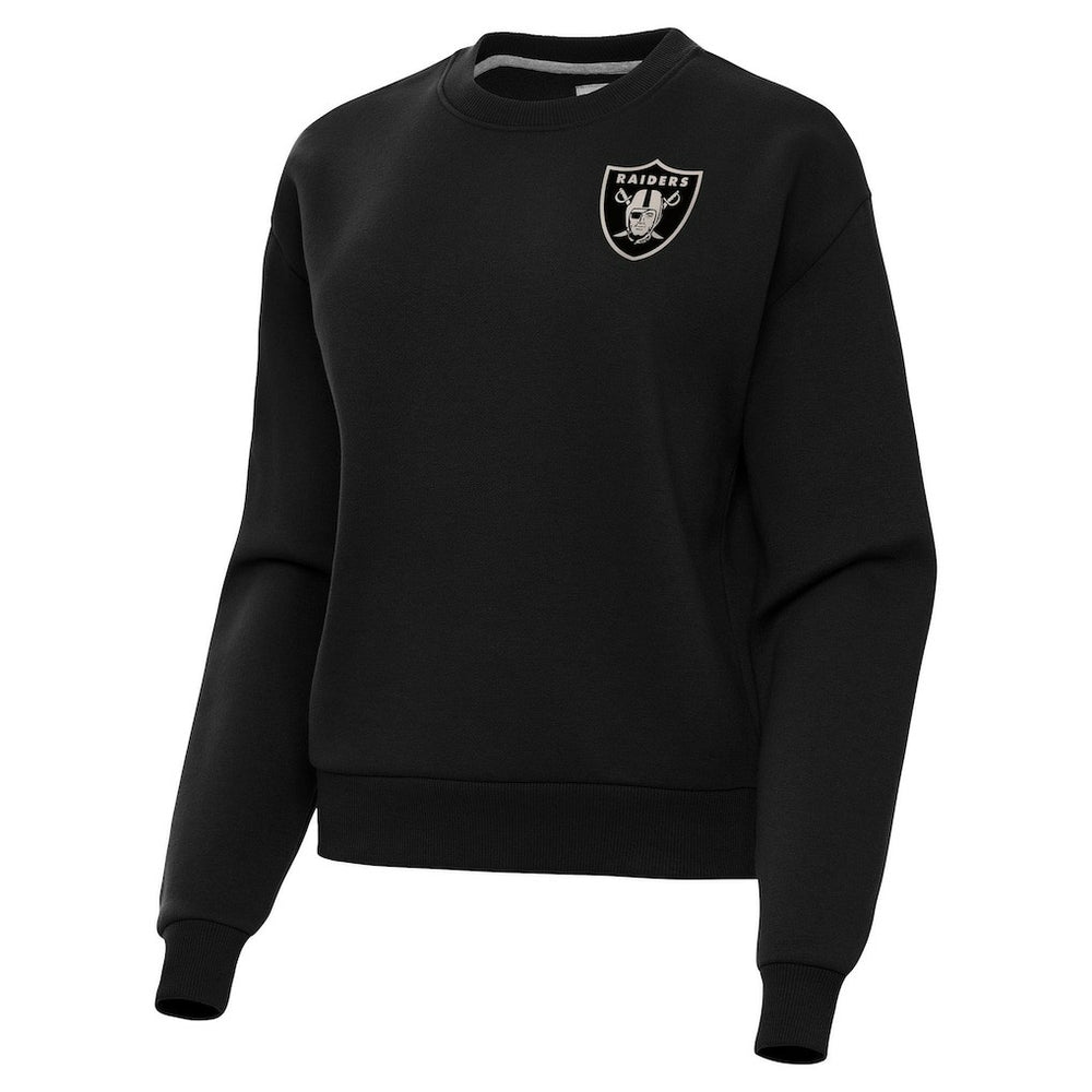 Las Vegas Raiders Antigua Women's Victory Pullover Sweatshirt - Black discount