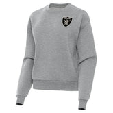 Las Vegas Raiders Antigua Women's Victory Pullover Sweatshirt - Heather Gray sale