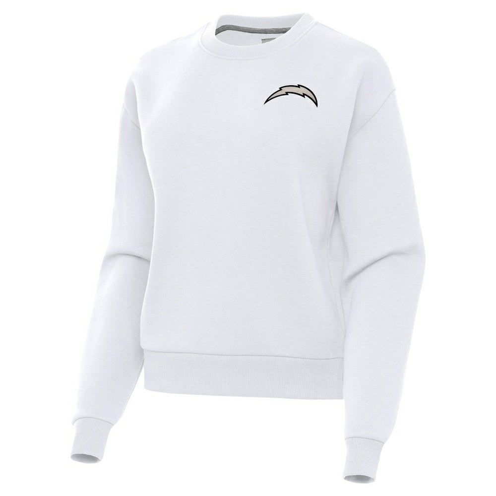 Los Angeles Chargers Antigua Women's Victory Pullover Sweatshirt - White outlet