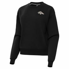 Denver Broncos Antigua Women's Victory Pullover Sweatshirt - Black sale